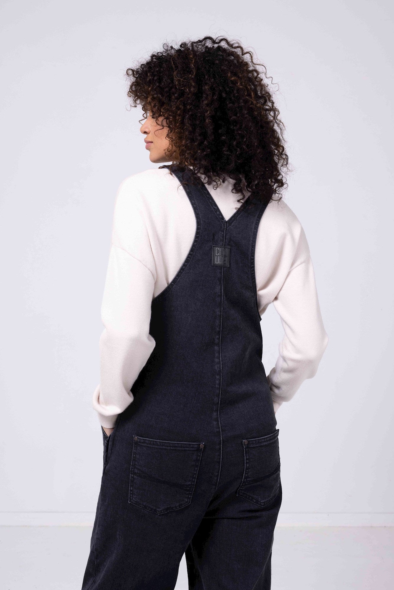 Lovi Dungaree - Washed Black