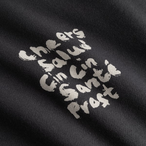 Sweatshirt Malmoe Cheers Salud Charcoal