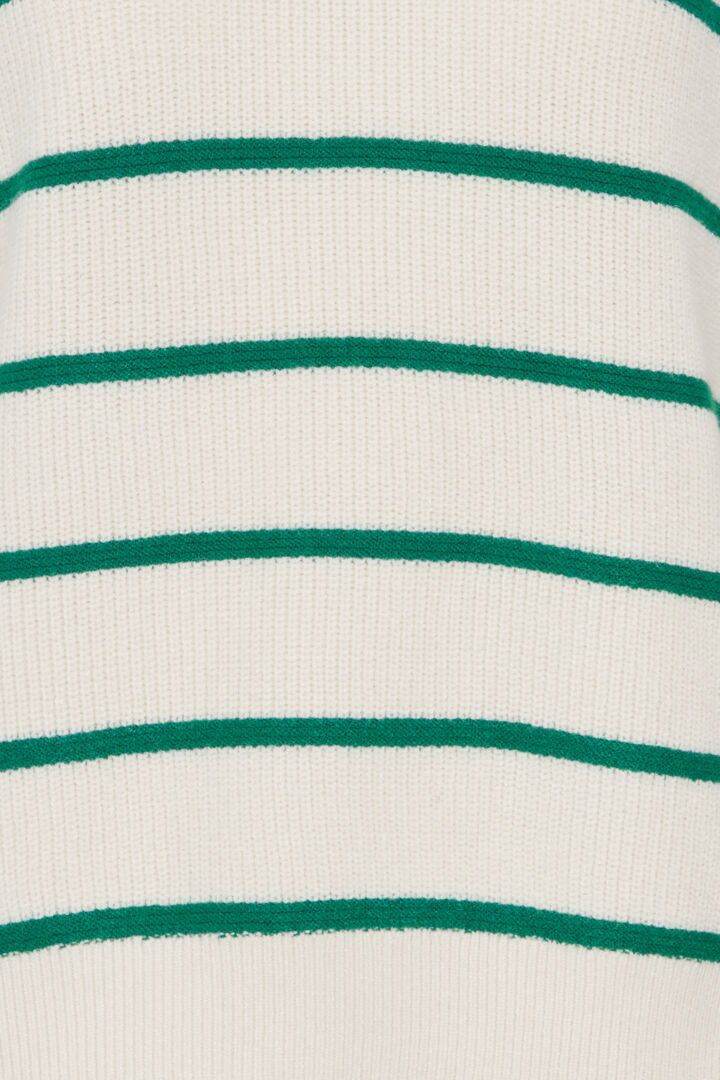 Bymilo - Stripe Jumper 3 - Cadmium Green