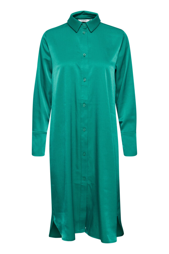 Byjimsa Shirt Dress - Cadmium Green