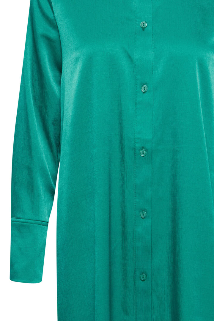 Byjimsa Shirt Dress - Cadmium Green