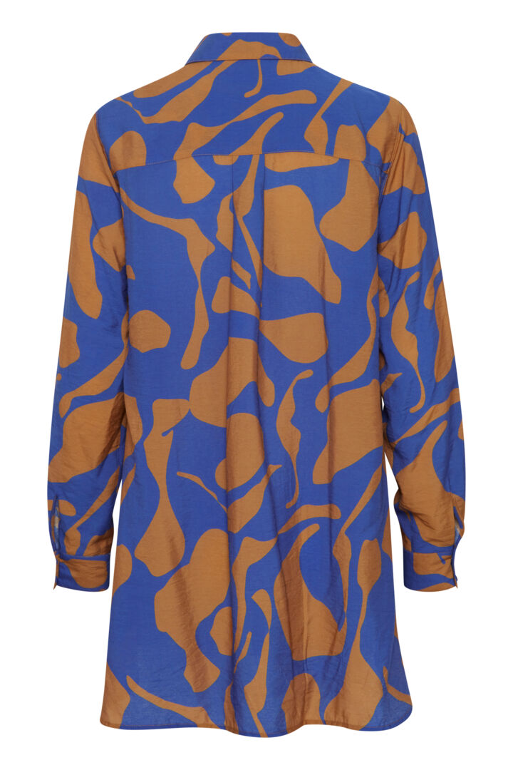Pzdelphi Shirt - Tobacco Brown Printed