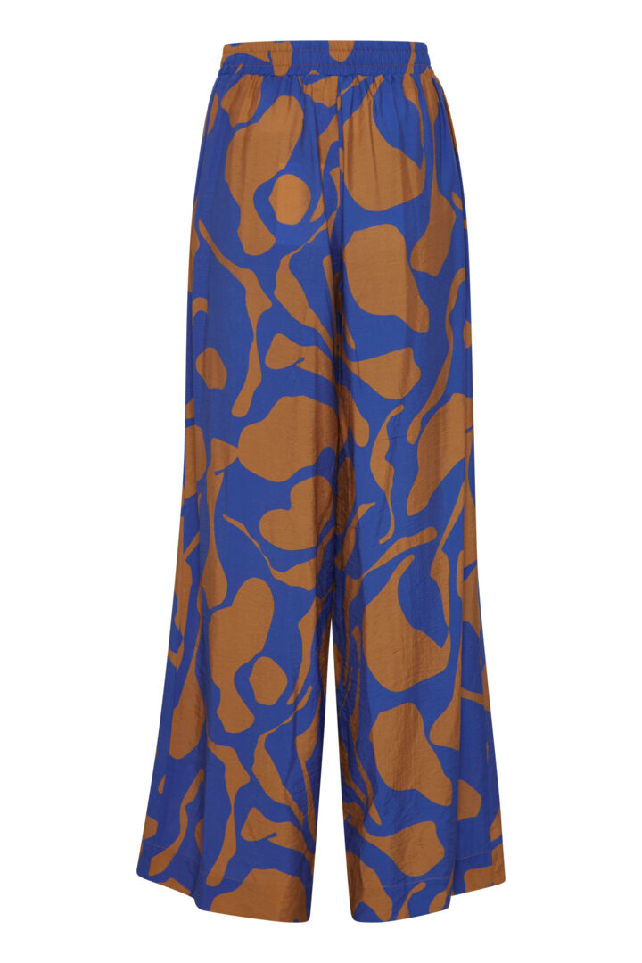 Pzdelphi Pant - Tobacco Brown Printed
