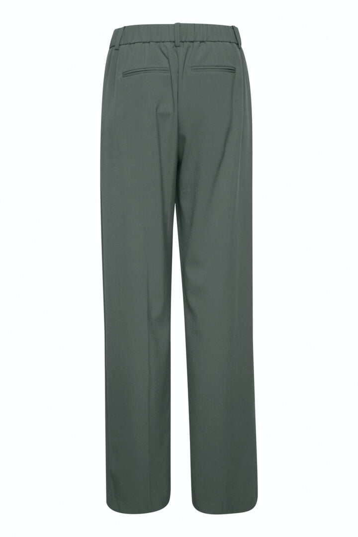 Bydanta Wide Leg Pants 2 - Woven - Cilantro