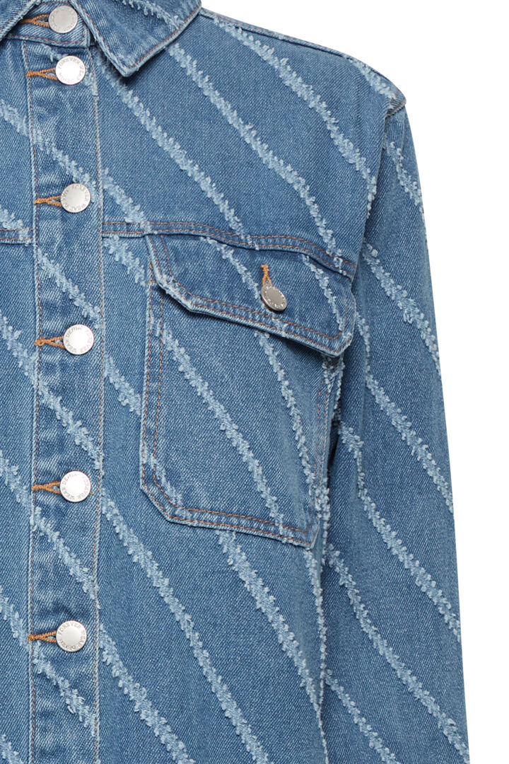 Bykitta Shirt - Mid Blue Denim