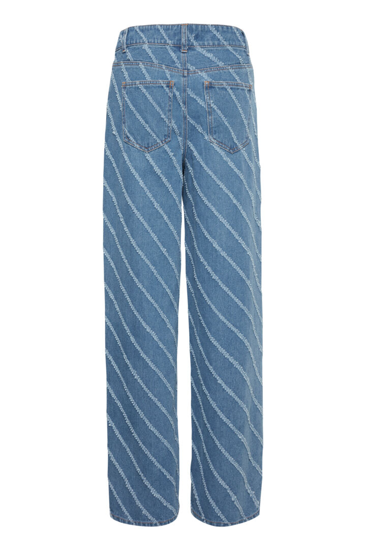 Bykato Bykitta Jeans - Mid Blue Jeans