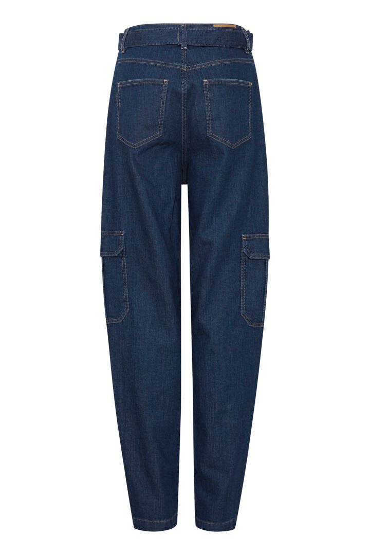 Pznatali Uhw Jeans Tapered Leg - Bright Blue Denim