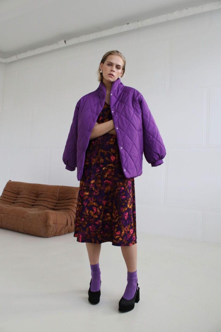 Ihmaise Sus Dr3 - Purple Multi Flower
