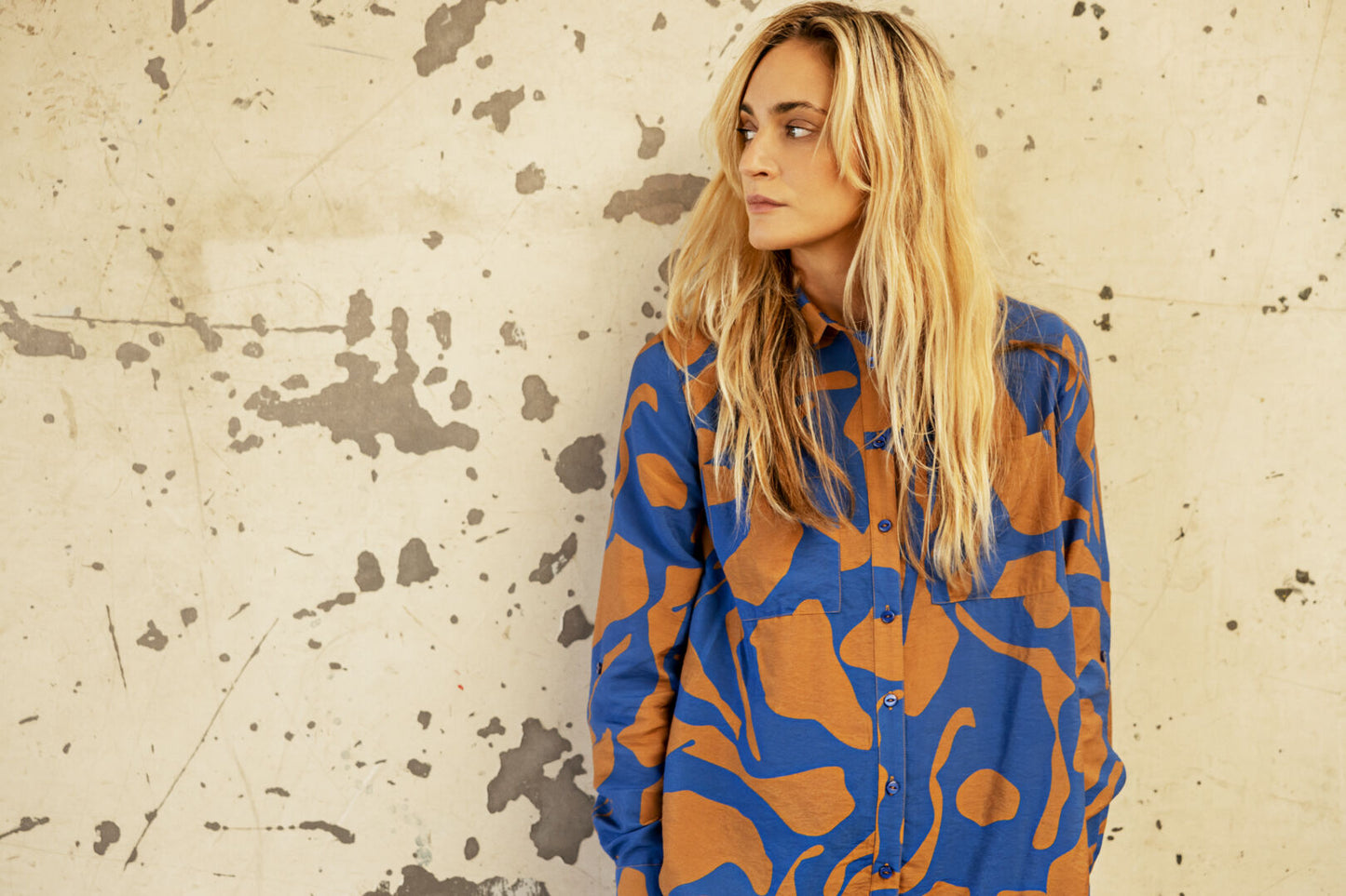 Pzdelphi Shirt - Tobacco Brown Printed
