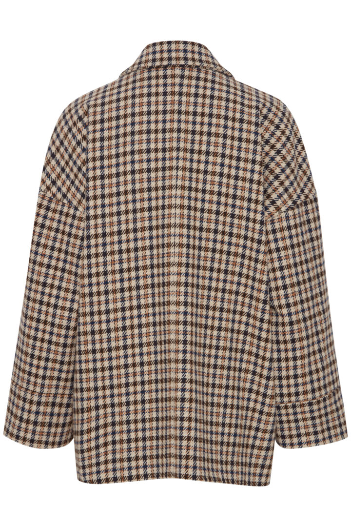Bybitine Coat - Outerwear - Poseidon Mix