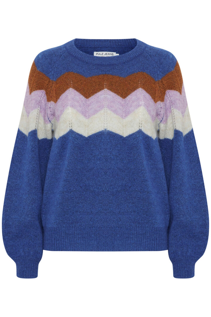 Pzmimi Pullover - Surf The Web Melange