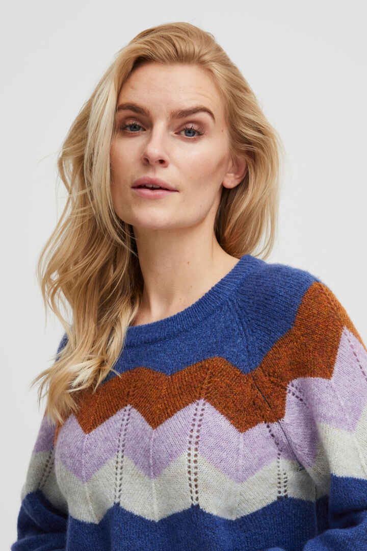 Pzmimi Pullover - Surf The Web Melange