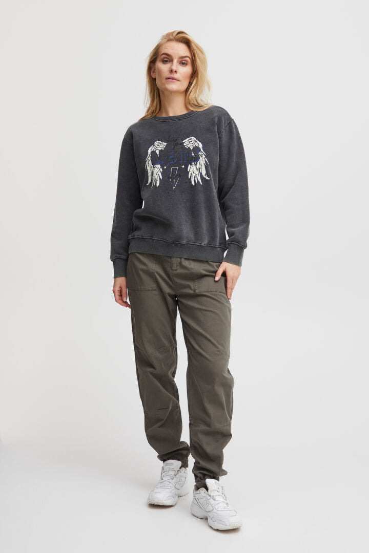 Pzallie Sweatshirt - Raven