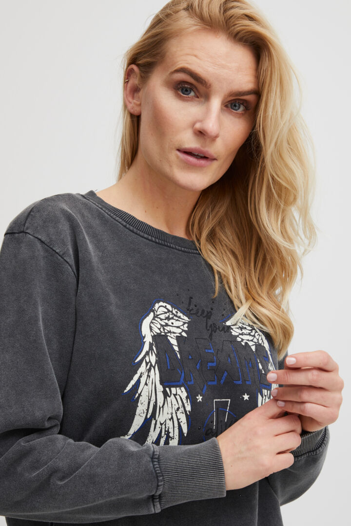 Pzallie Sweatshirt - Raven