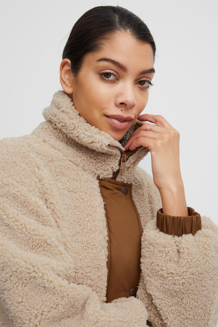 Bycanto Coat 4 Outerwear - Cement Mix