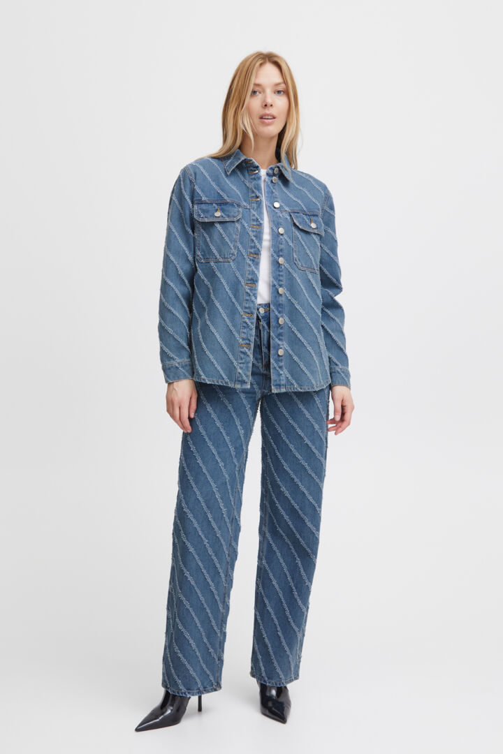Bykitta Shirt - Mid Blue Denim