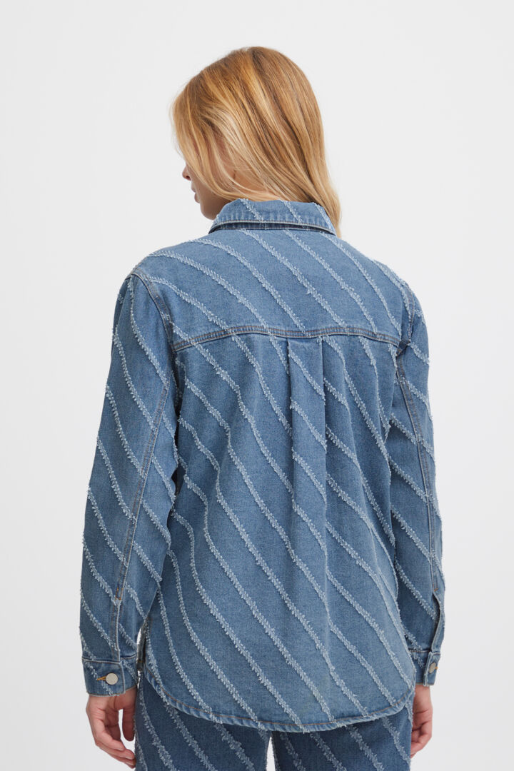 Bykitta Shirt - Mid Blue Denim