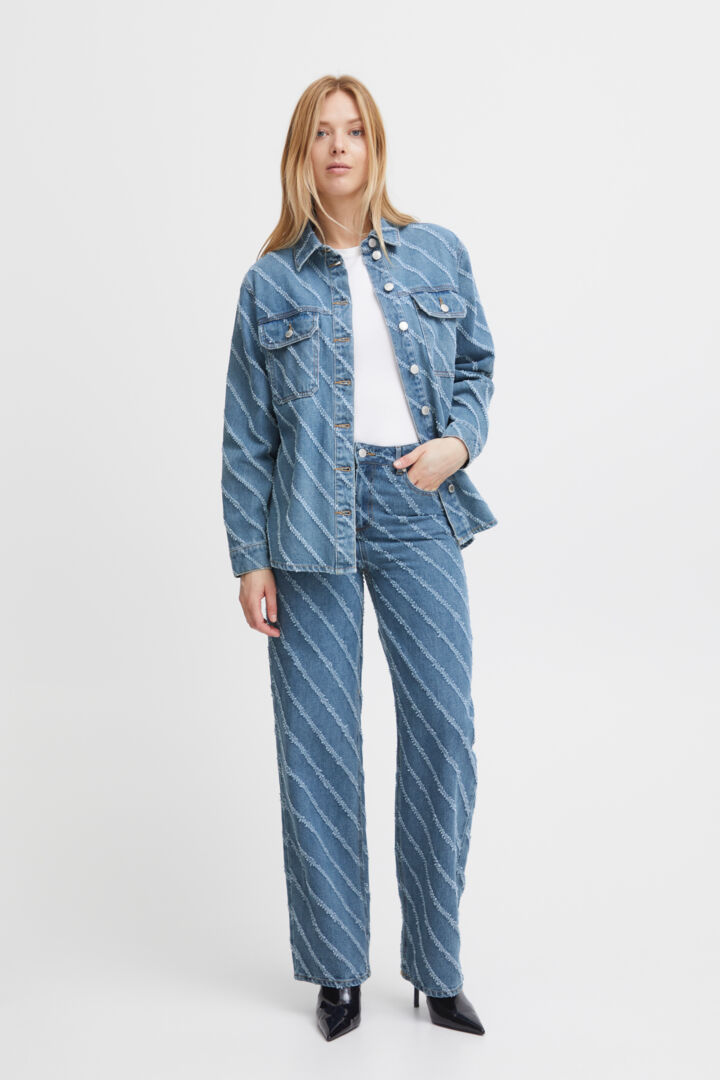 Bykato Bykitta Jeans - Mid Blue Jeans