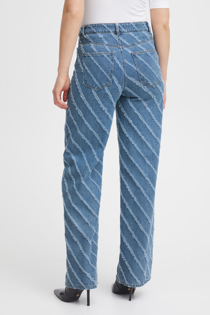 Bykato Bykitta Jeans - Mid Blue Jeans
