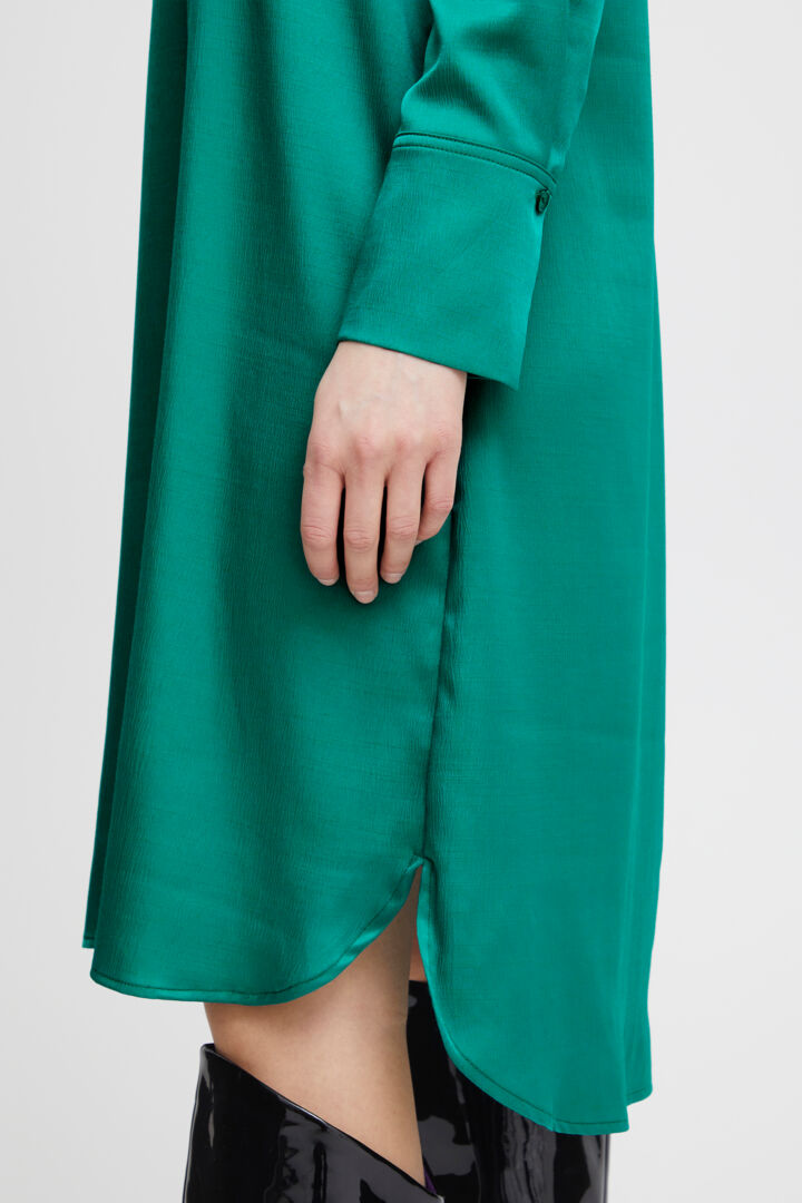 Byjimsa Shirt Dress - Cadmium Green