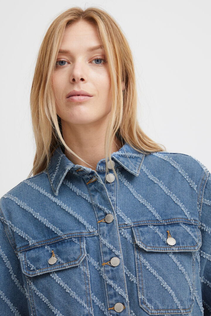 Bykitta Shirt - Mid Blue Denim