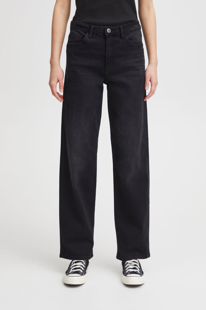 Ihtwiggy Raven Straight - Washed Black
