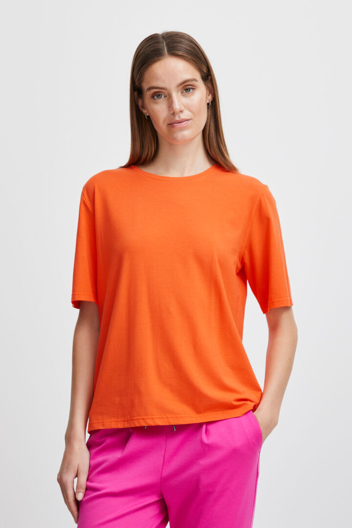 Bypamila Half Sl T-shirt 2 - Flame