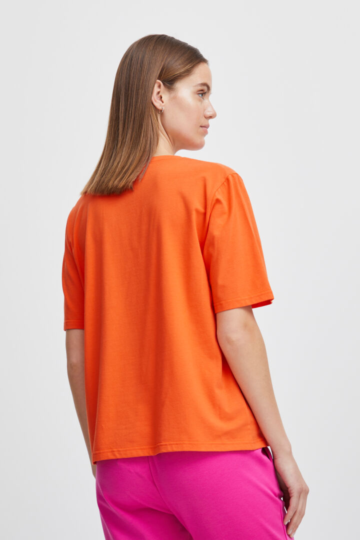 Bypamila Half Sl T-shirt 2 - Flame