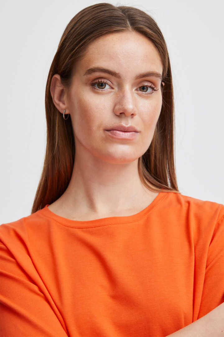 Bypamila Half Sl T-shirt 2 - Flame