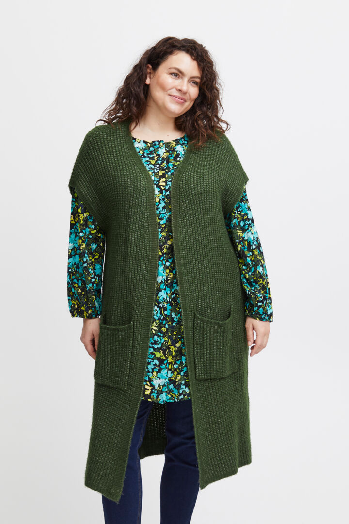Fpbeverly Vest Rifle Green Melange