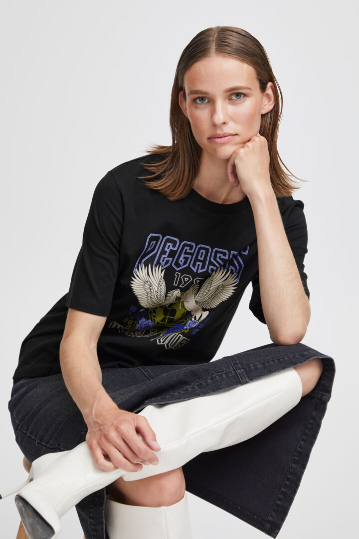 Bytilli Horse Tshirt - Black