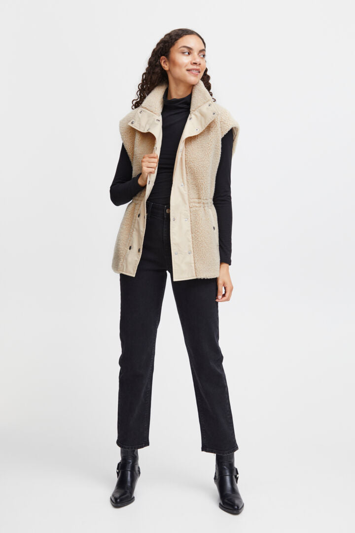 Bycotty Waistcoat - Cement