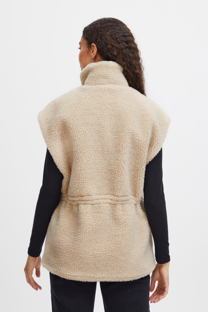Bycotty Waistcoat - Cement