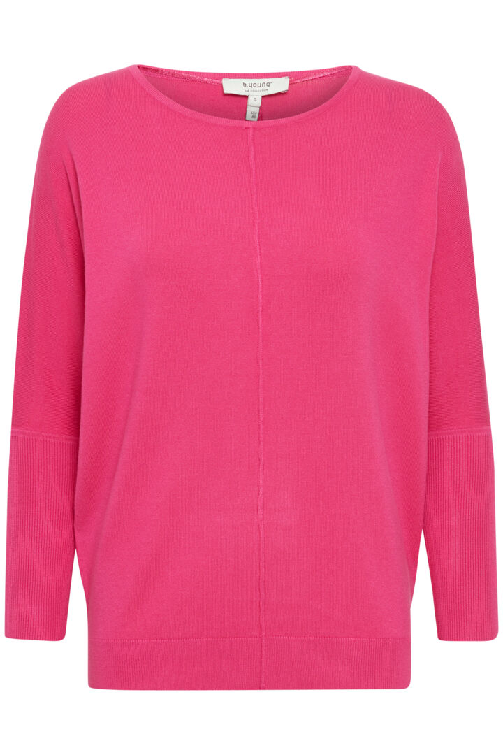 Bypimba Bat Jumper Knit - Very Berry