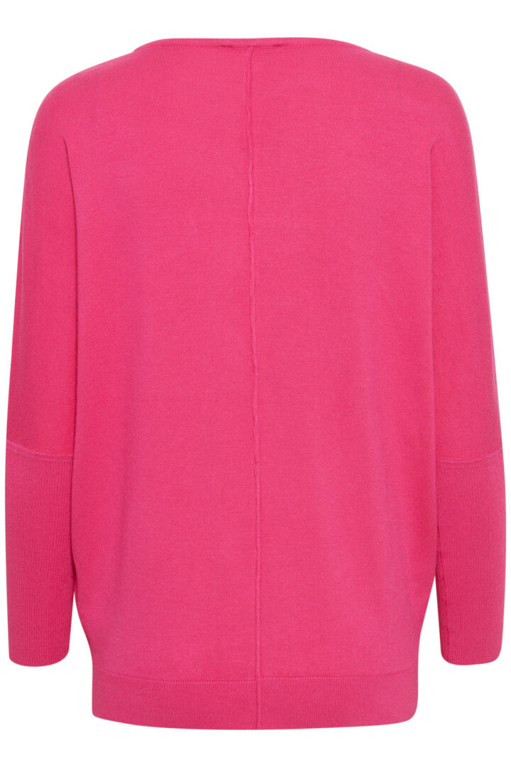 Bypimba Bat Jumper Knit - Very Berry