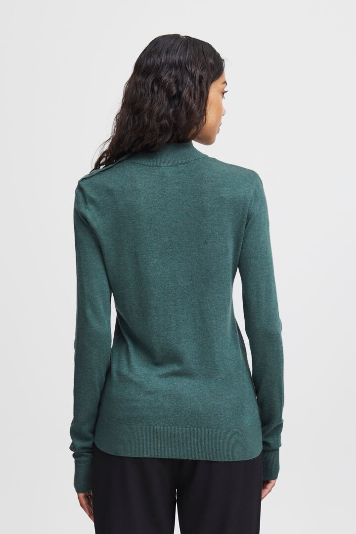 Bymmpimba1 Button Jumper - Cilantro Melange