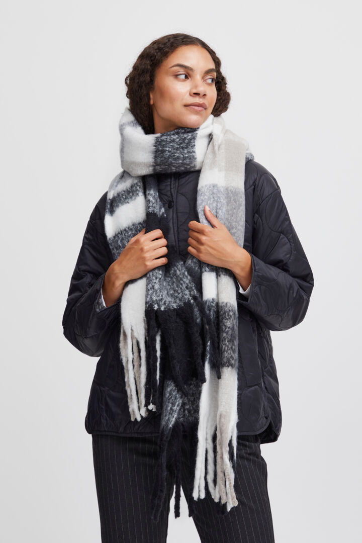 Bawatti Scarf - Black Mix