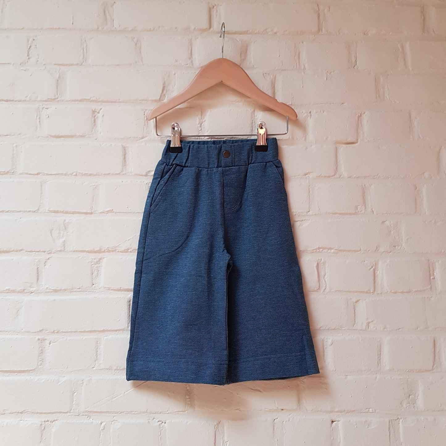 Gulia Pants - Punto Di Milano Blue