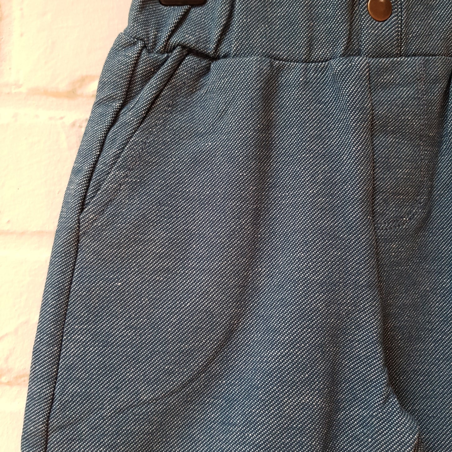 Gulia Pants - Punto Di Milano Blue