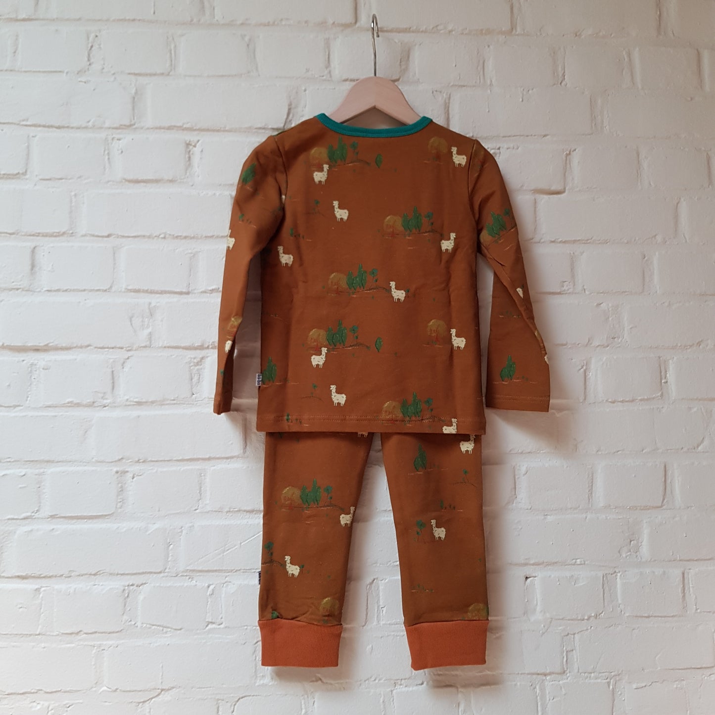 Pyjama Long Fleece Lycra Brushed - Alpaca