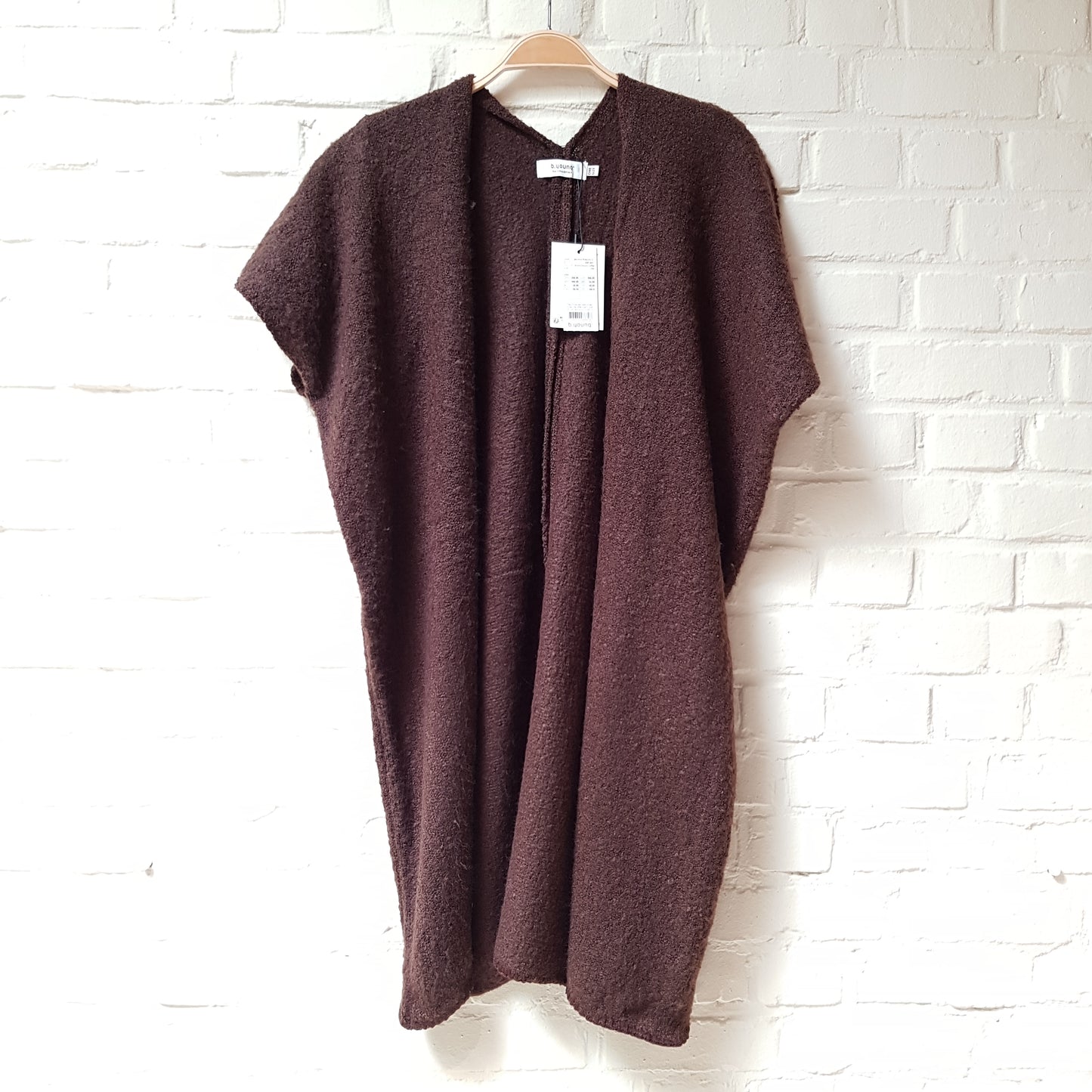Bavika Poncho 2 - Chicory Coffee