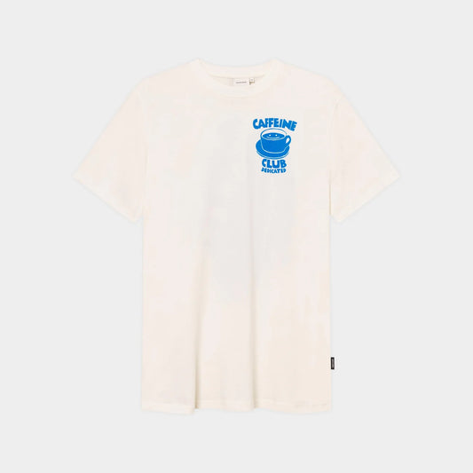 T-Shirt - Stockholm Caffeine Club Off White
