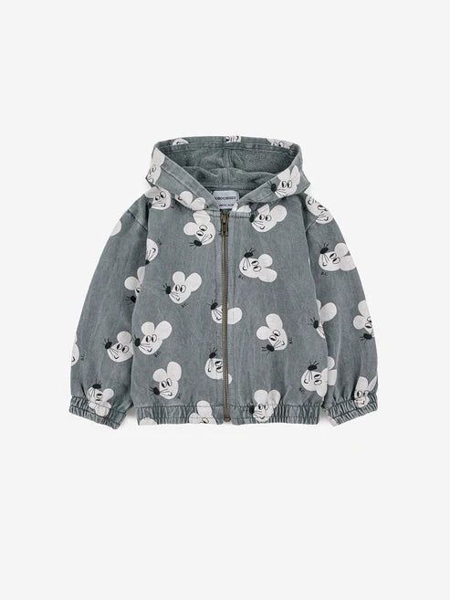 Baby Mouse - All Over Zipped Hoodie
