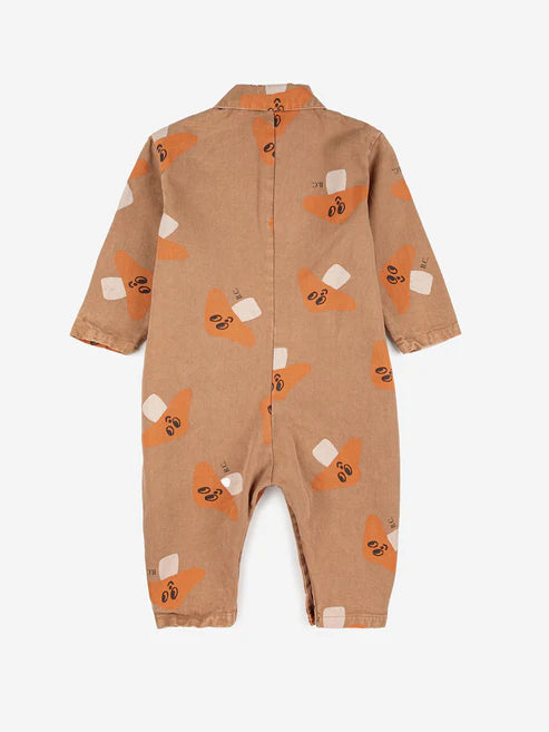 Baby Mr. Mushroom - All Over Woven Overall