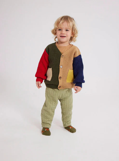 Baby Color Block - Cardigan