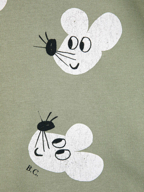 Mouse All Over Turtle Neck - T-shirt