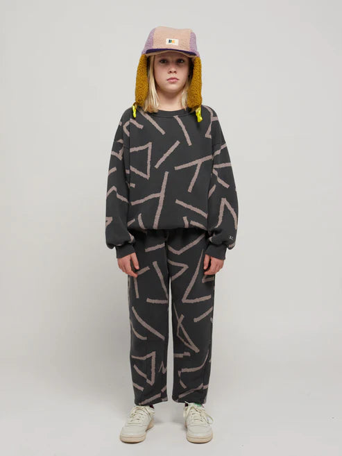 Lines All Over - Sweatshirt