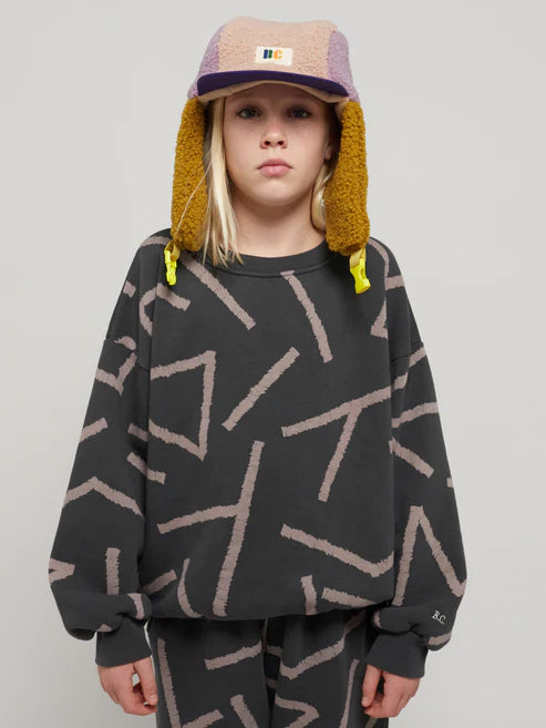 Lines All Over - Sweatshirt