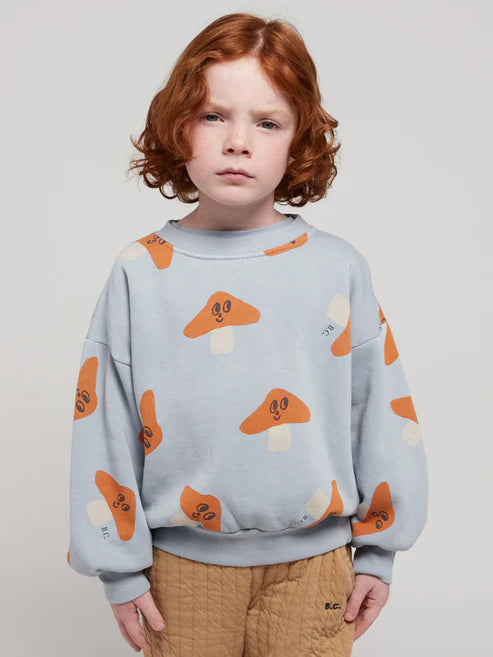 Mr. Mushroom All Over - Sweatshirt