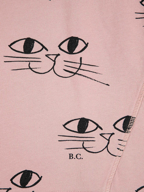Smiling Cat - Cropped Sweatshirt